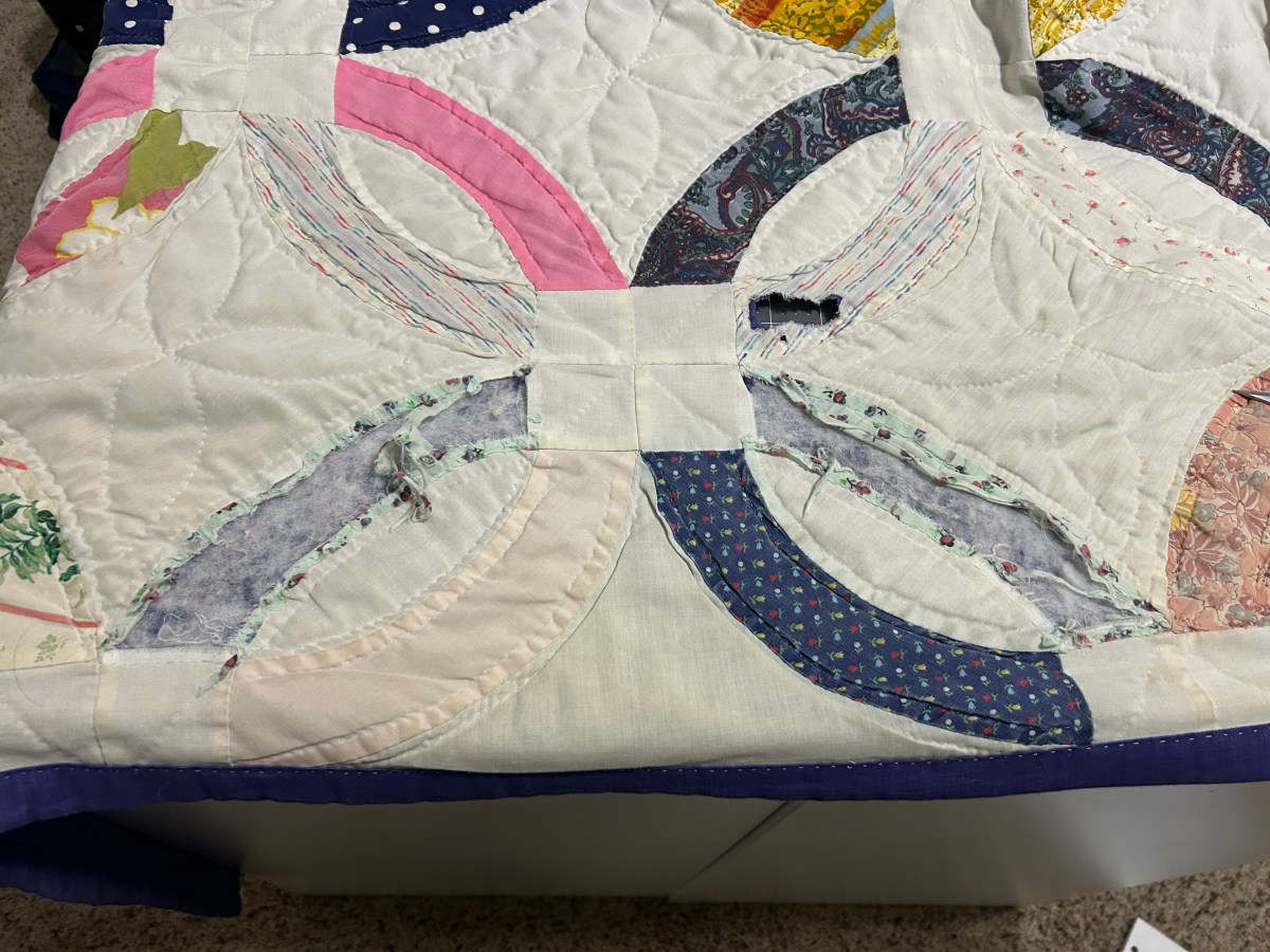 Repairing Mom’s Vintage&nbsp;Quilt