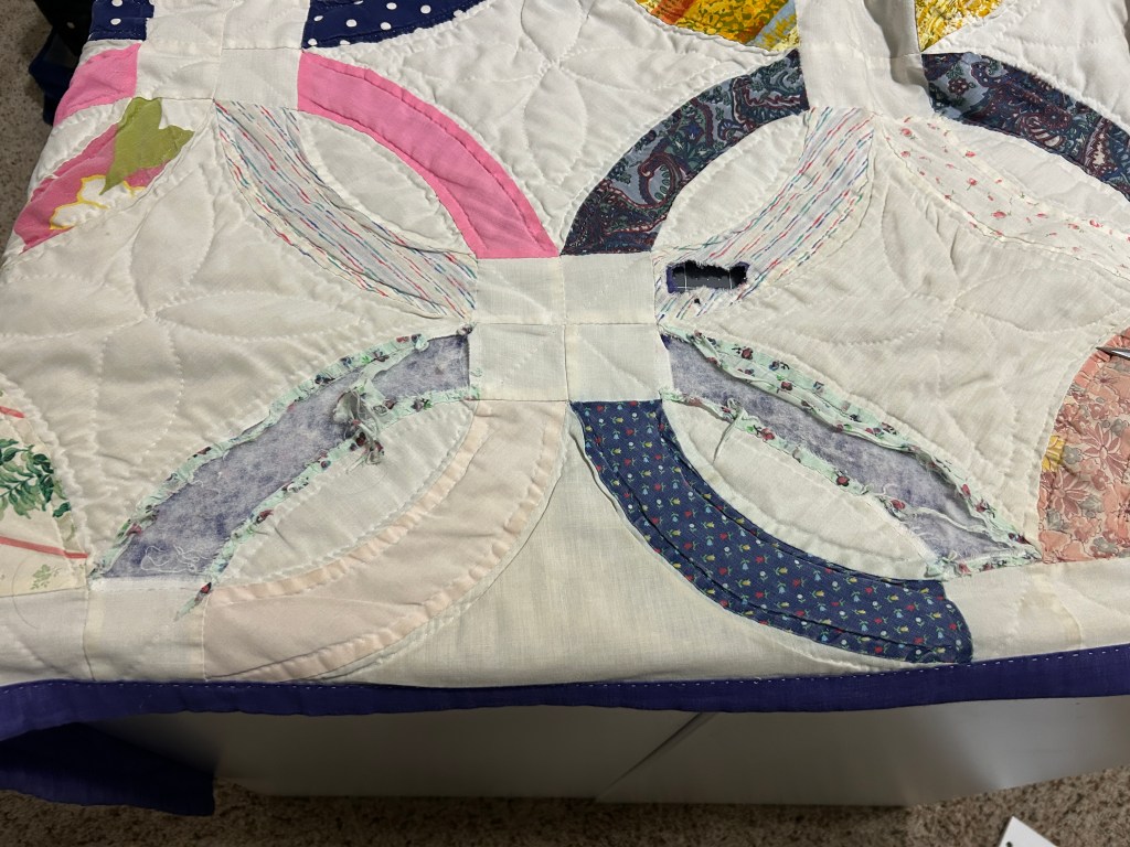 Repairing Mom’s Vintage&nbsp;Quilt